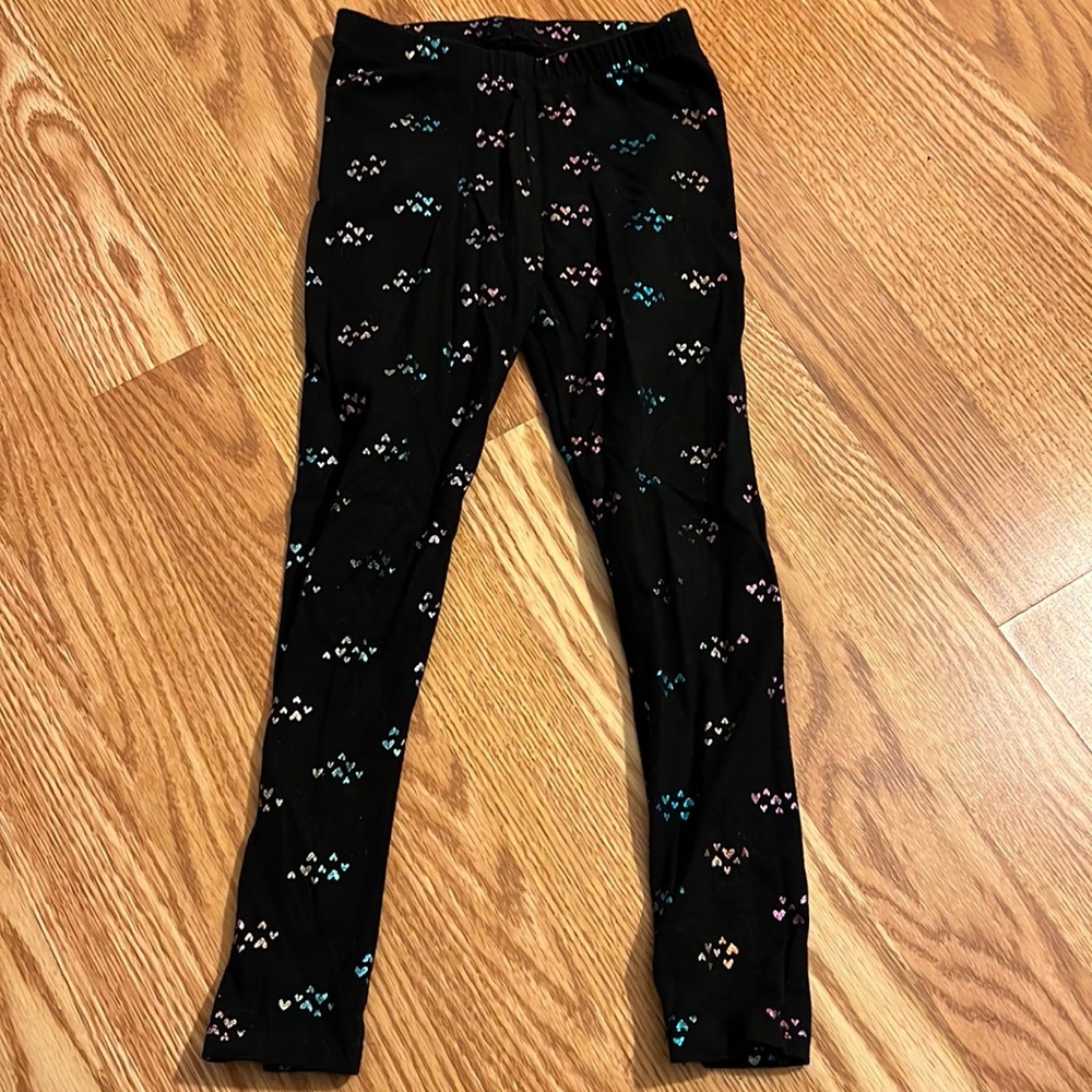 Cat & Jack, 4T, Toddler Girls Rainbow Heart Pants